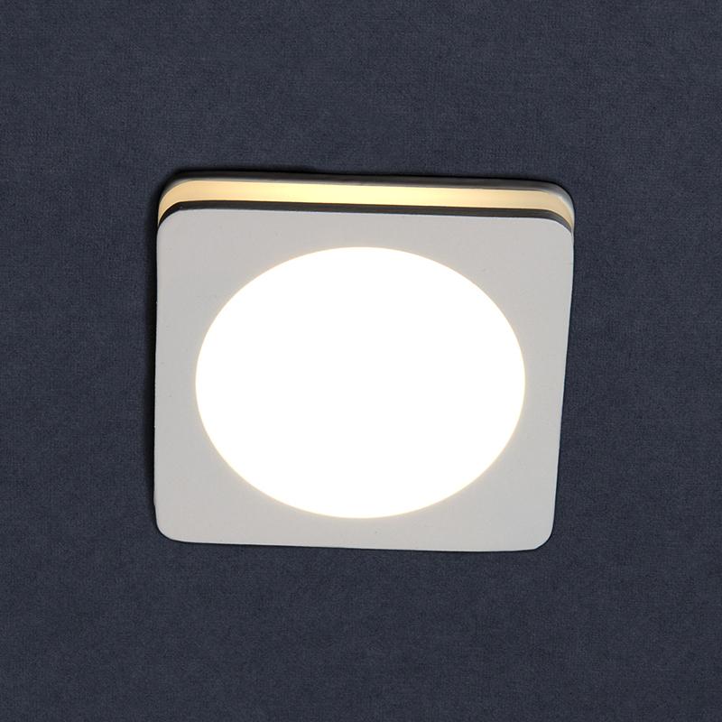 Светодиодный светильник General GLP-DECO-S2-7BT-IP40-4-W, квадратный, белый, 412375